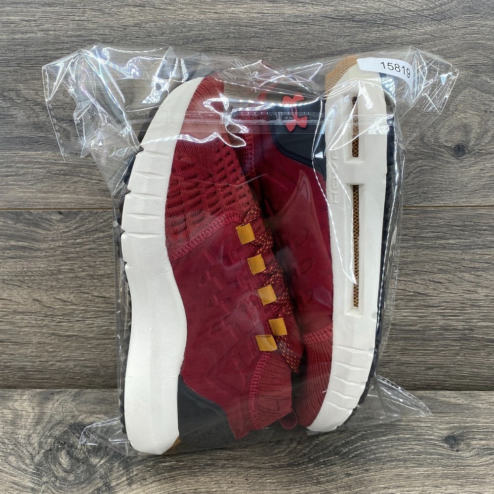 Under Armor Hovr Phantom 1 Running Sneakers Youth Boy's Size 5 Maroon 3028384 - Picture 11 of 12